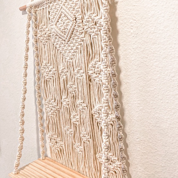 NEW Macrame Plant Shelf - Picture 9 of 12